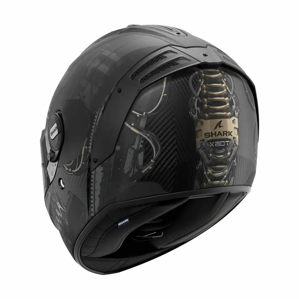 SHARK casque moto intégral SPARTAN RS CARBON XBOT carbone / anthracite / bronze