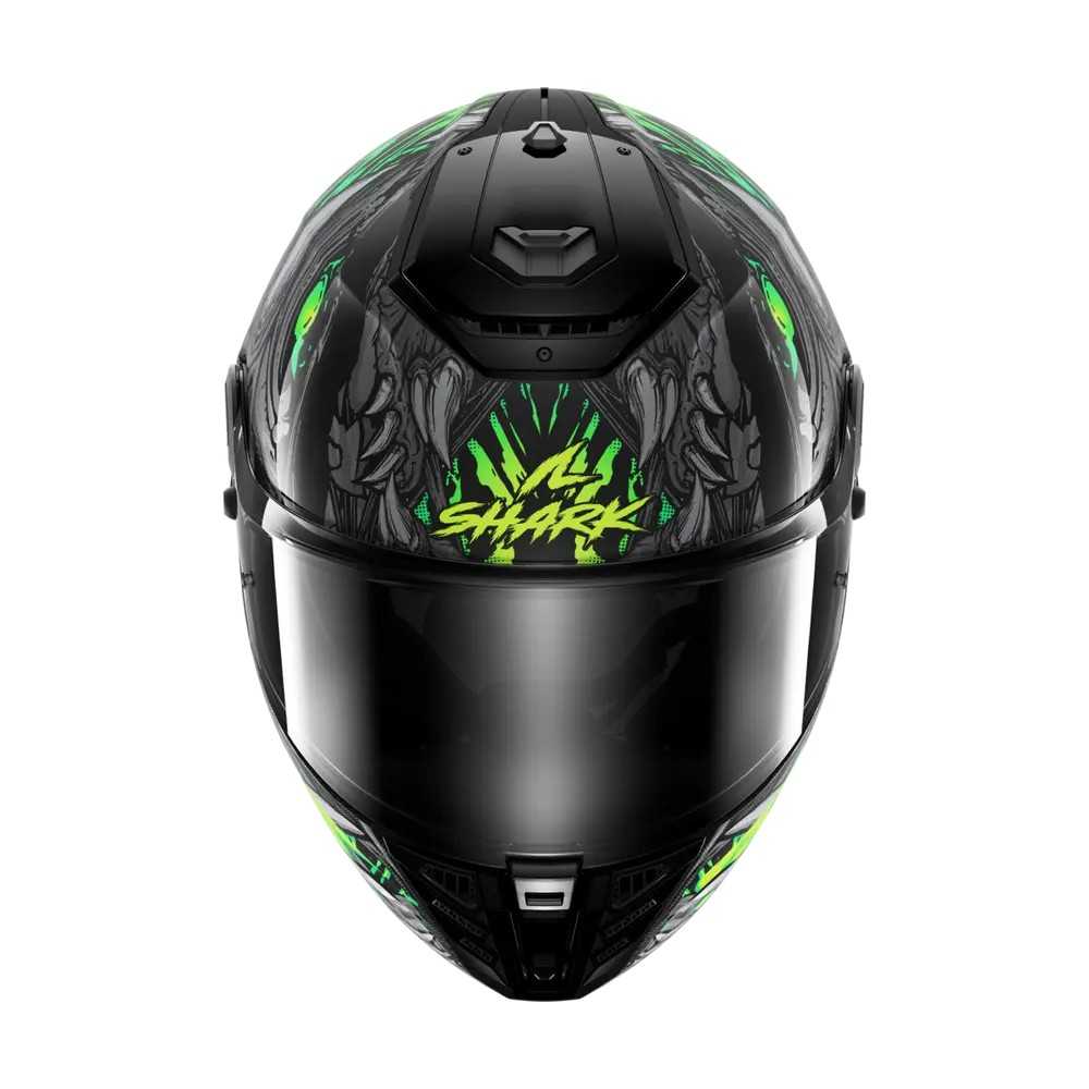 SHARK integral motorcycle helmet SPARTAN RS SHAYTAN black / green / anthracite