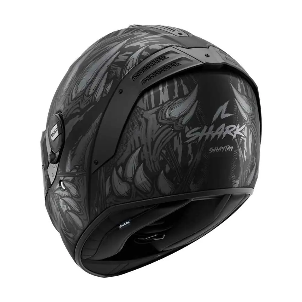 SHARK casque moto intégral SPARTAN RS SHAYTAN noir / anthracite