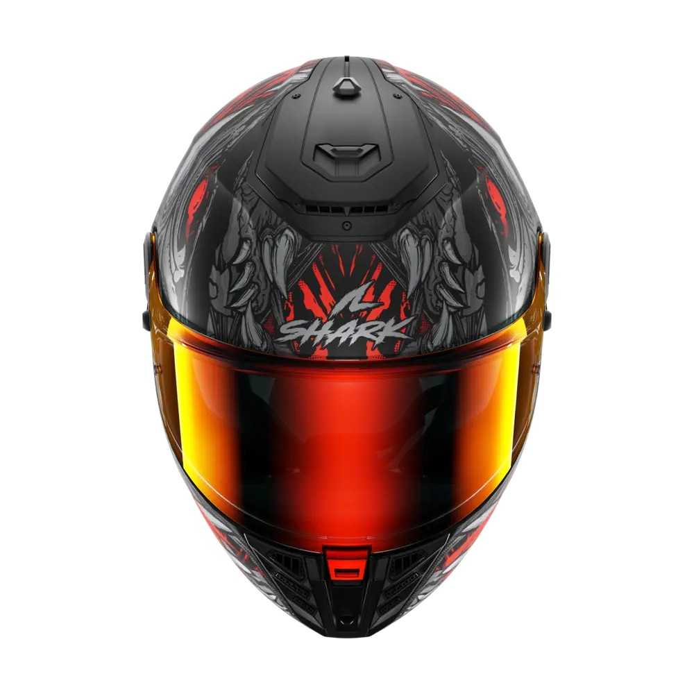 SHARK casque moto intégral SPARTAN RS SHAYTAN noir / rouge / anthracite