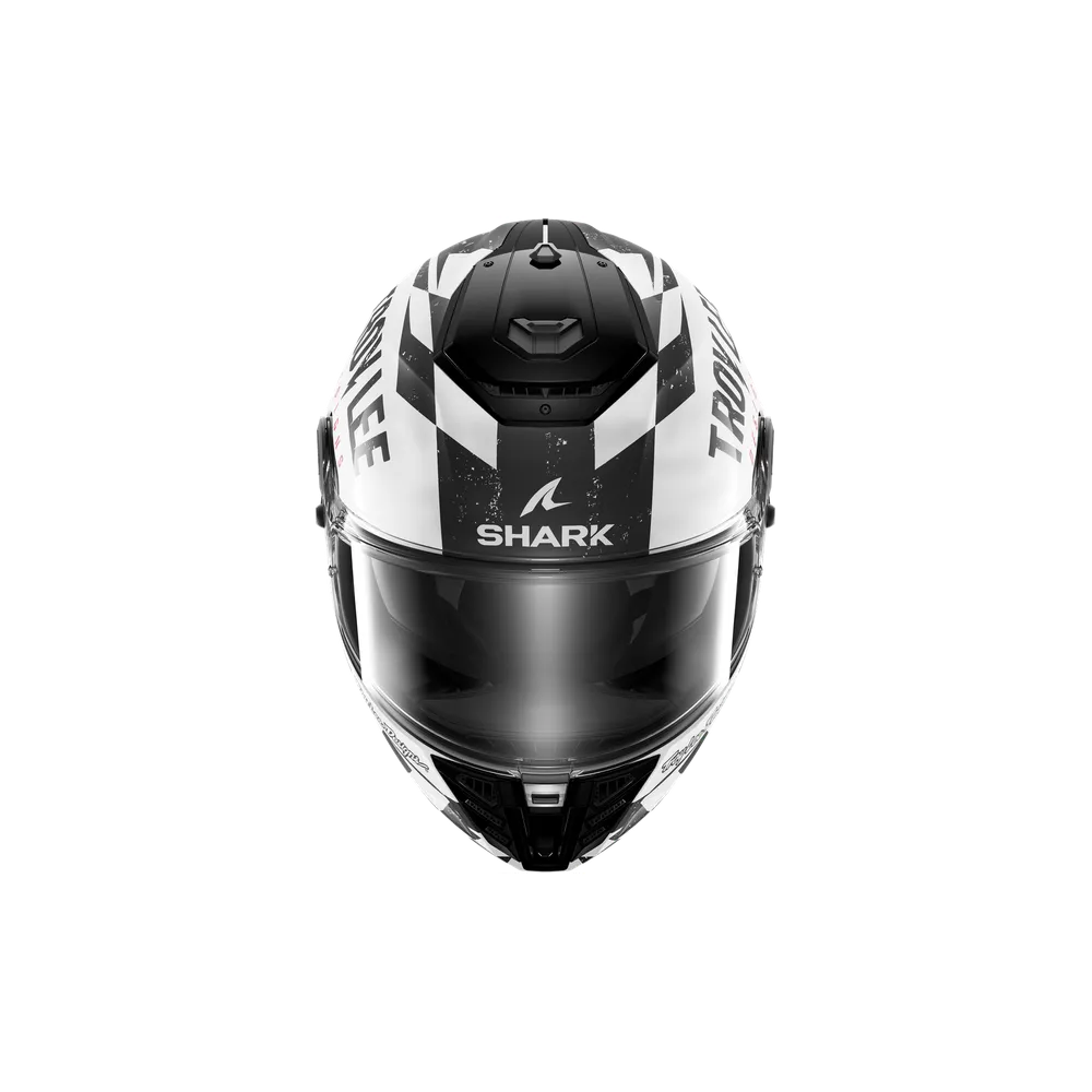 SHARK casque moto intégral SPARTAN RS RACESHOP noir / blanc