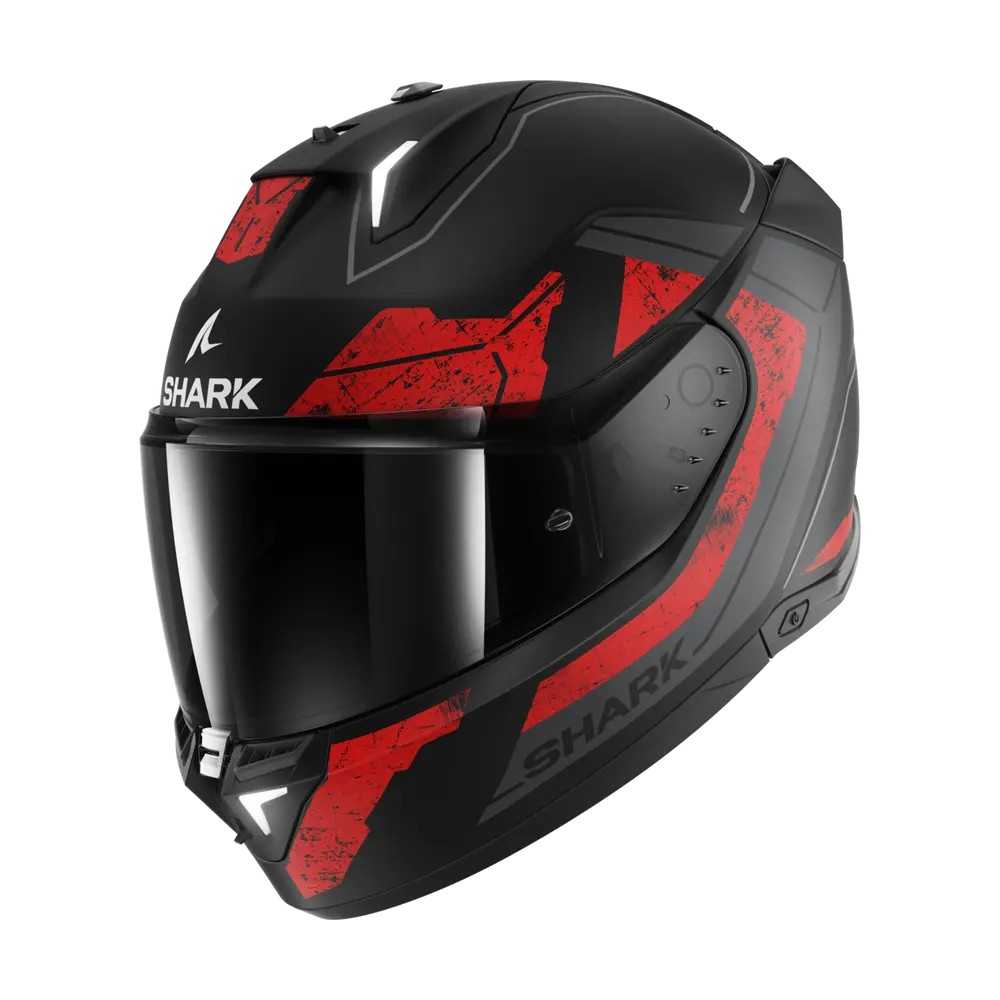 SHARK integral motorcycle helmet SKWAL i3 RHAD black / red