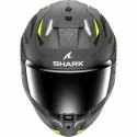 SHARK integral motorcycle helmet SKWAL i3 LINIK anthracite / yellow / black