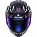 SHARK casque moto intégral SKWAL i3 LINIK bleu mat / blanc / rouge