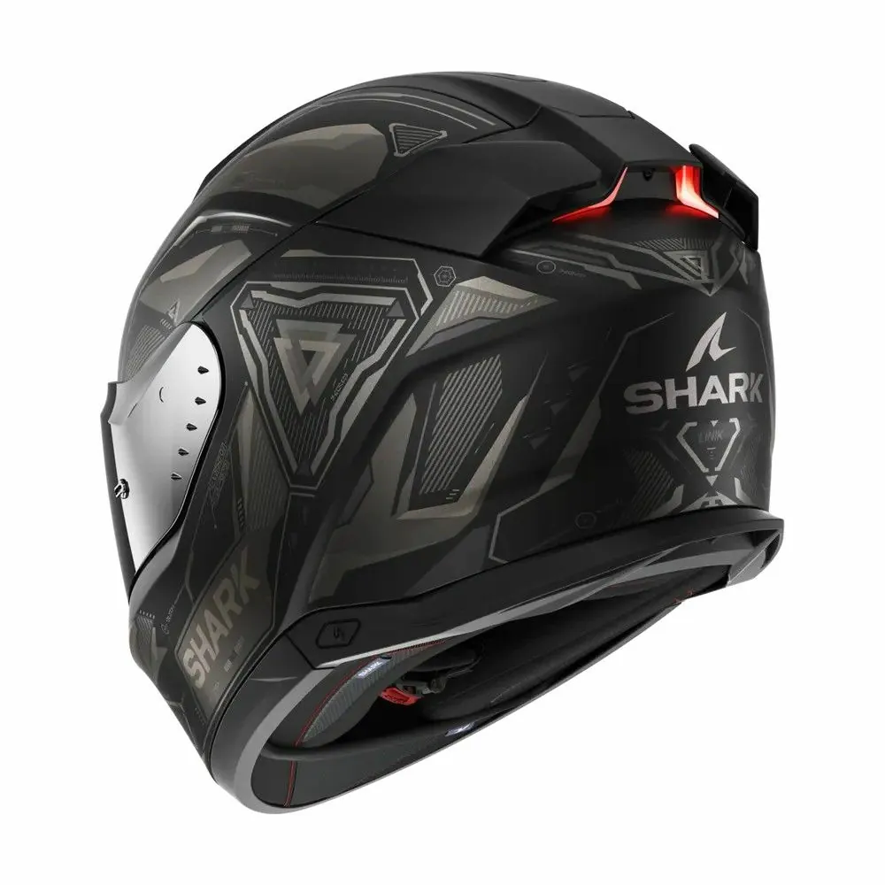 SHARK casque moto intégral SKWAL i3 LINIK anthracite / noir