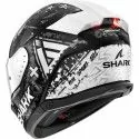 SHARK integral motorcycle helmet SKWAL i3 HELLCAT black / chrom / silver