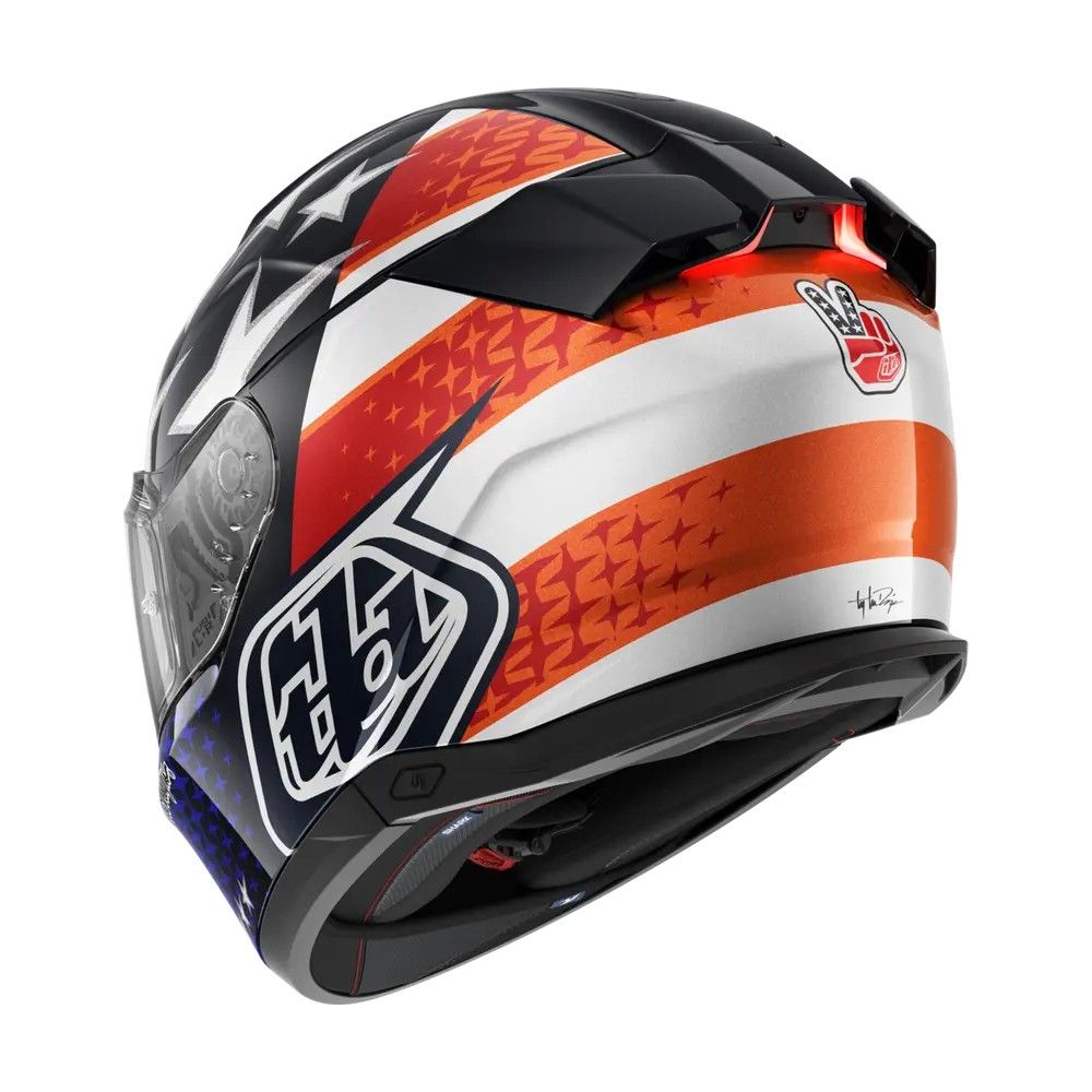 SHARK casque moto intégral SKWAL i3 US  FLAG bleu / rouge / blanc