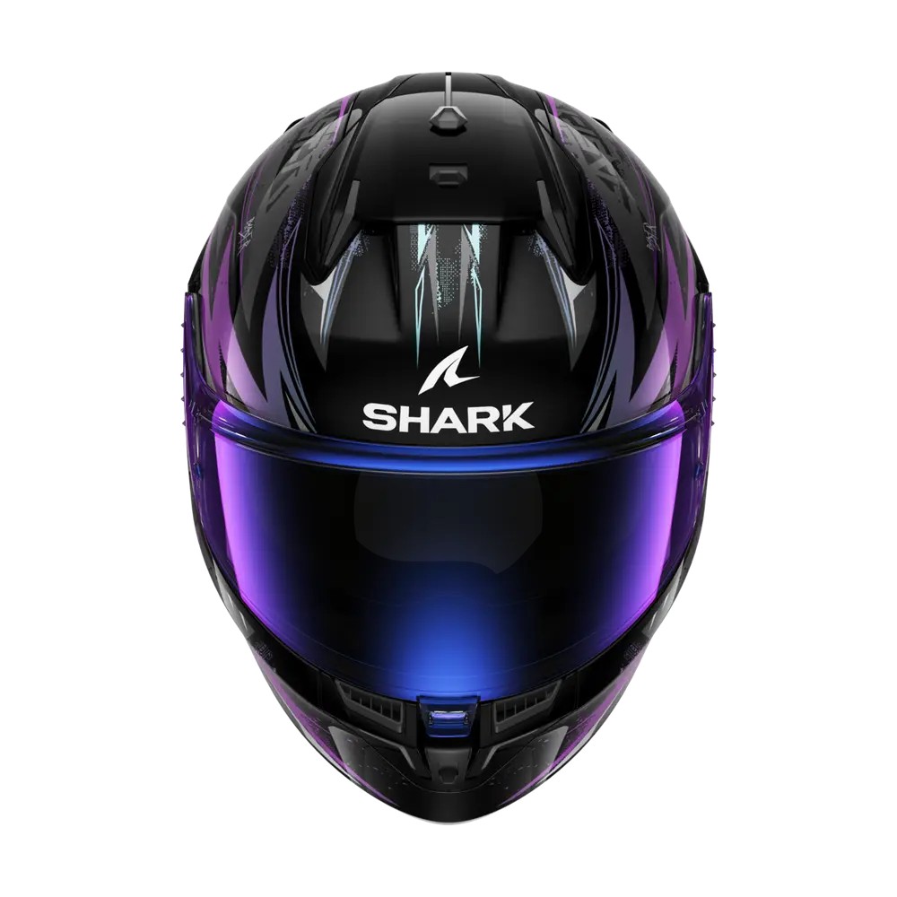 SHARK casque moto intégral D-SKWAL 3 BLAST-R noir / vert / pailleté