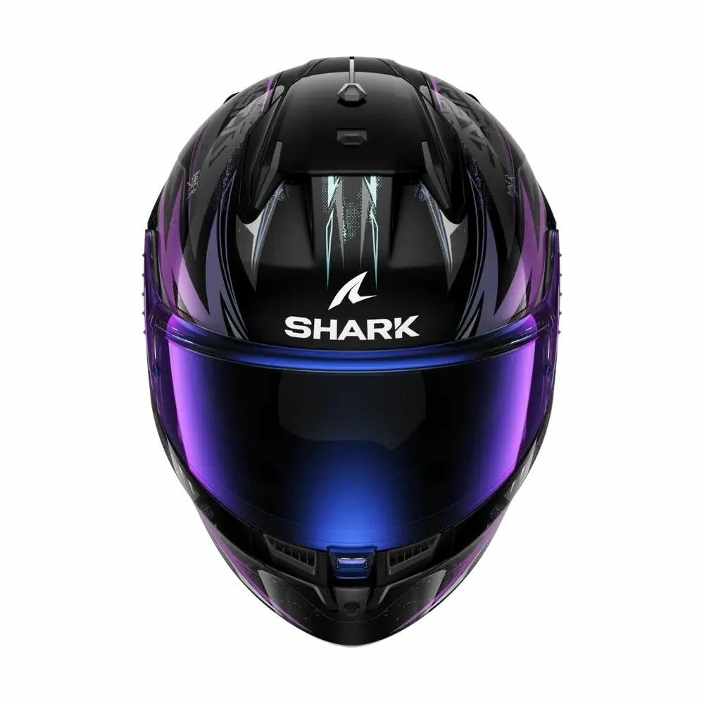 SHARK casque moto intégral D-SKWAL 3 BLAST-R noir / vert / pailleté