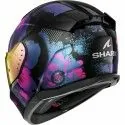 SHARK casque moto intégral D-SKWAL 3 MAYFER noir / violet / pailleté