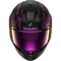 SHARK integral motorcycle helmet D-SKWAL 3 MAYFER matt black / purple / anthracite