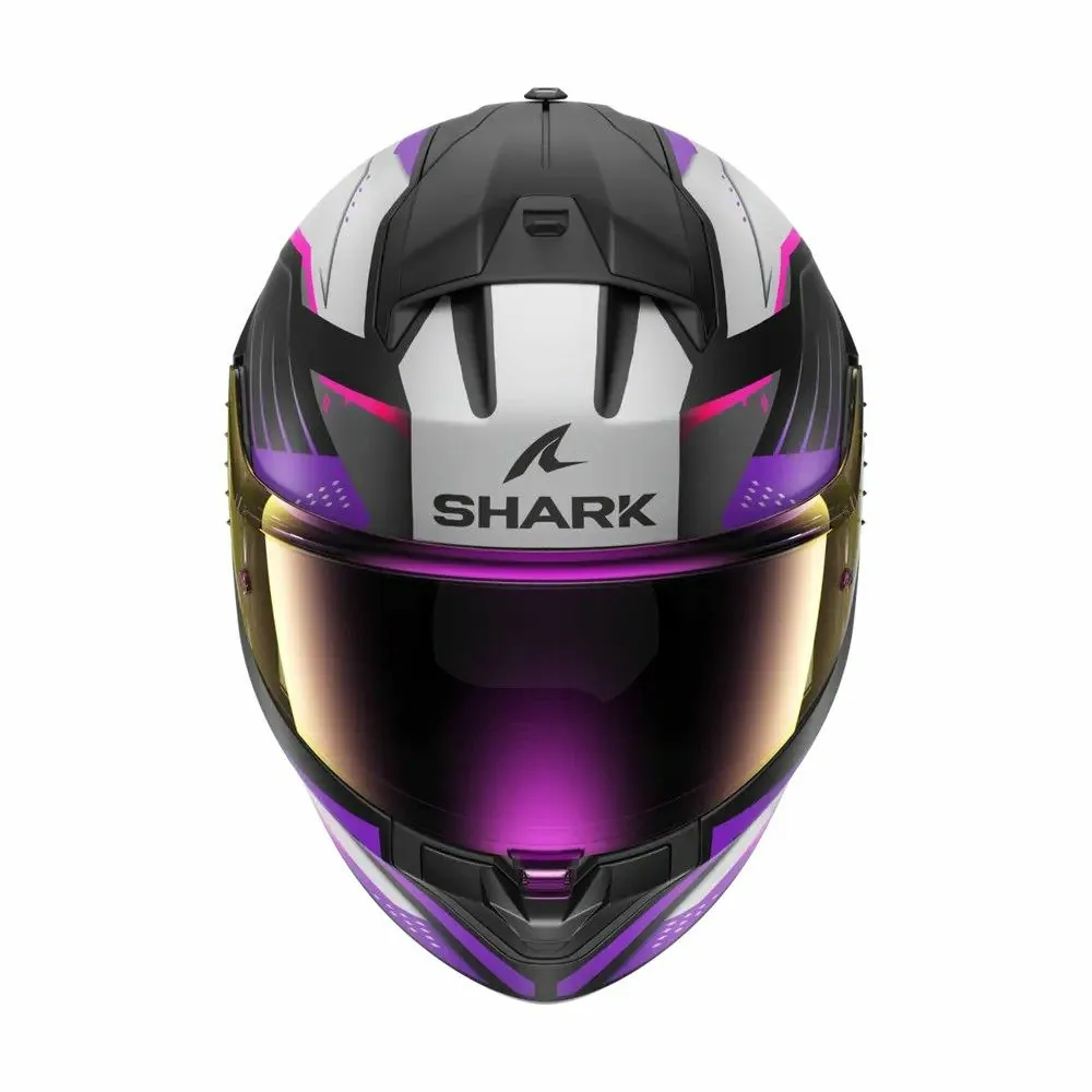 SHARK integral motorcycle helmet RIDILL 2 BERSEK black / red / white