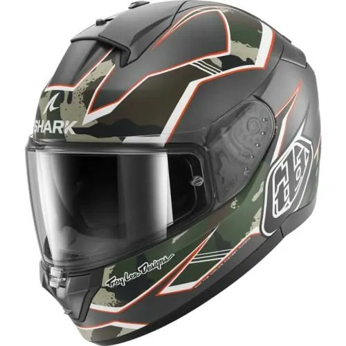 SHARK casque moto intégral RIDILL 2 MATRIX CAMO anthracite mat / vert / chocolat