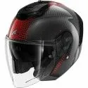 SHARK jet motorcycle helmet RS JET CARBON IKONIK carbon / red / chrom