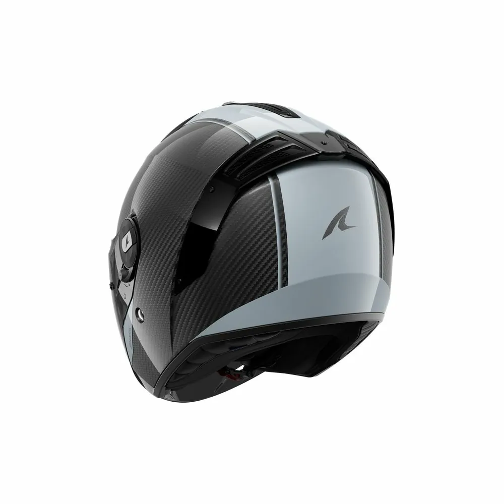 SHARK casque moto jet RS JET CARBON SKIN carbone / argent