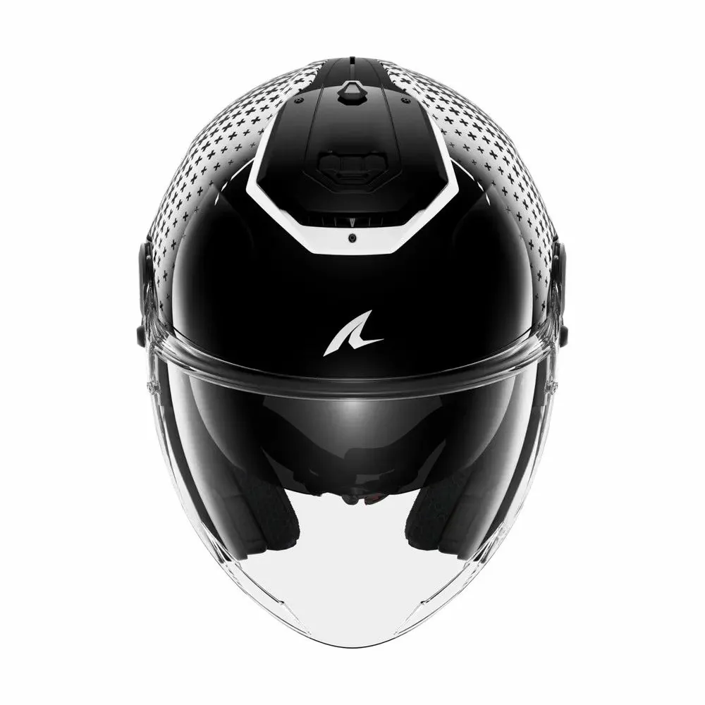SHARK casque moto jet RS JET STRIDE noir / blanc