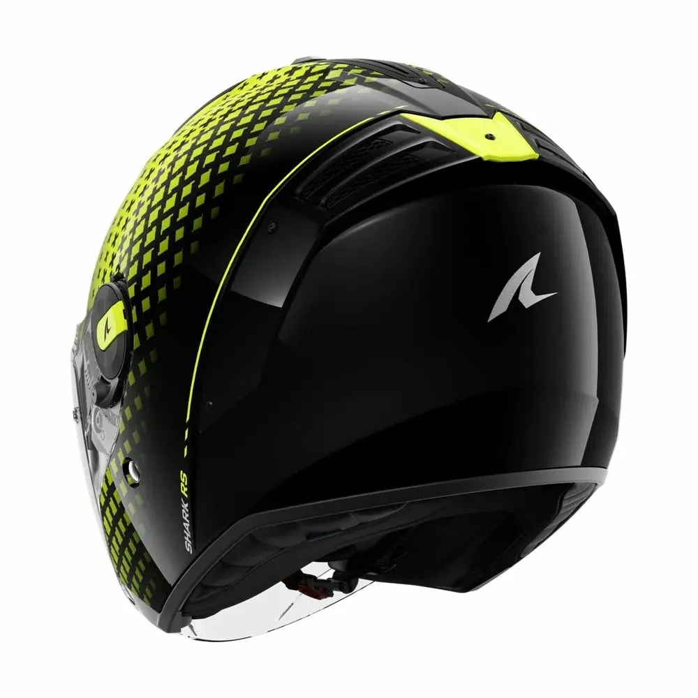 SHARK casque moto jet RS JET STRIDE noir / jaune