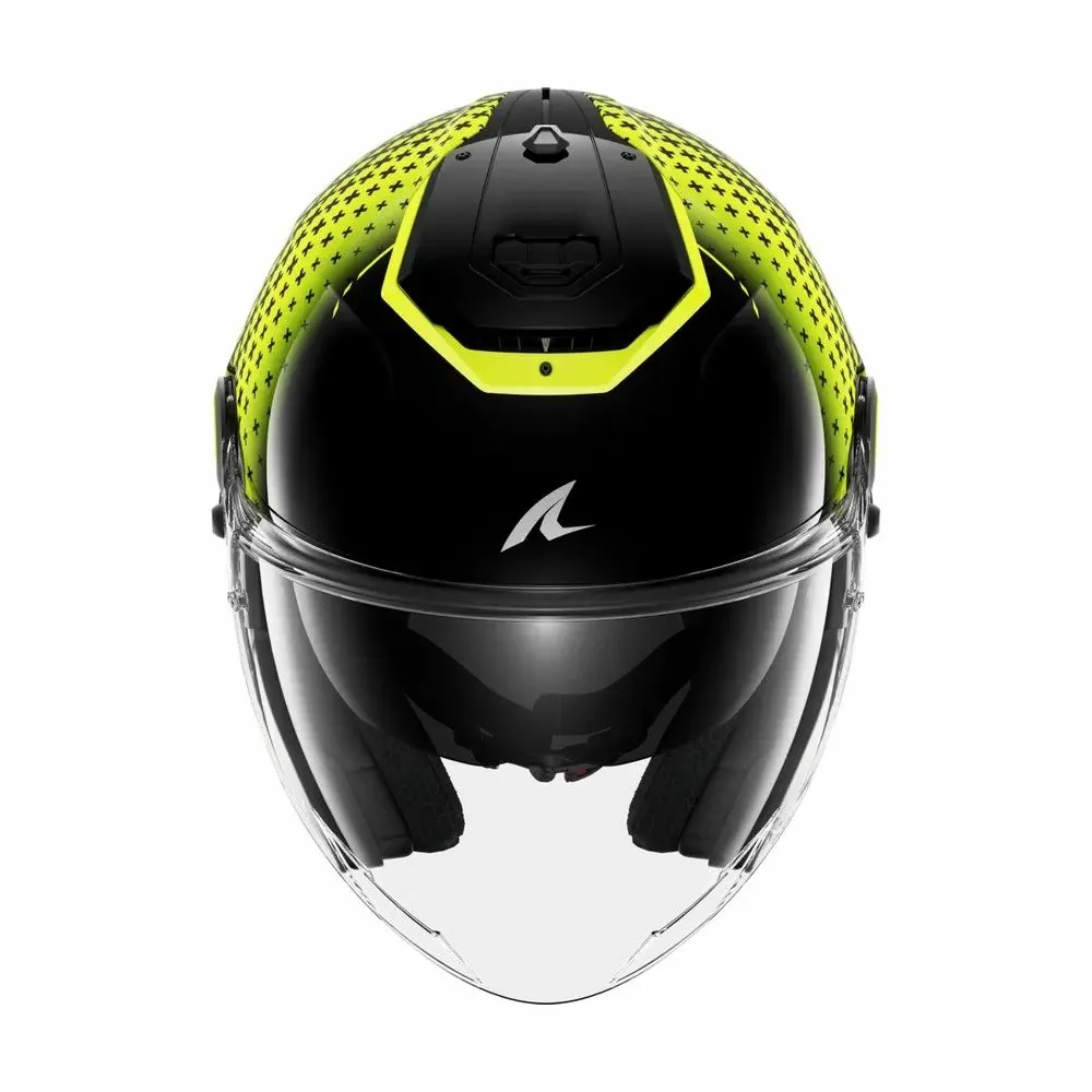 SHARK casque moto jet RS JET STRIDE noir / jaune