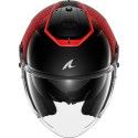 SHARK jet motorcycle helmet RS JET STRIDE black / red