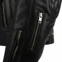SEGURA blouson moto scooter CURTIS cuir homme toutes saisons SCB1810 Noir