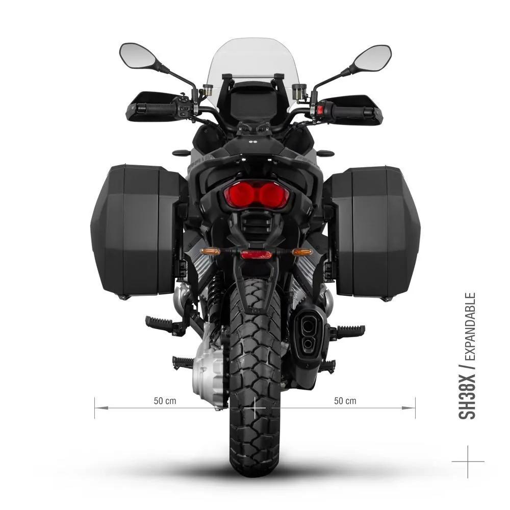 SHAD 3P - support valises latérales MOTO GUZZI STELVIO 1000 / 2024 2026 - M0ST14IF