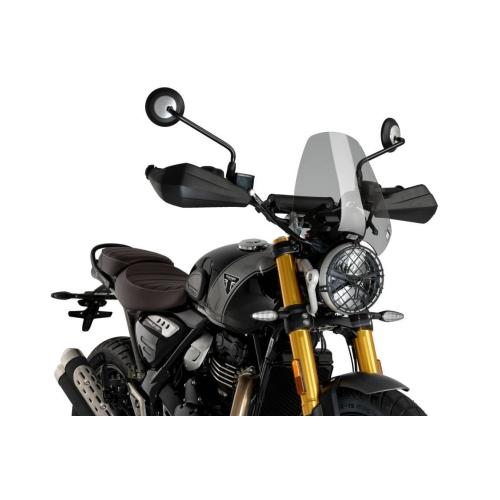 PUIG NEW GENERATION SPORT windshield TRIUMPH SCRAMBLER 400 X / SPEED / XC / 2024 2026 - 21933