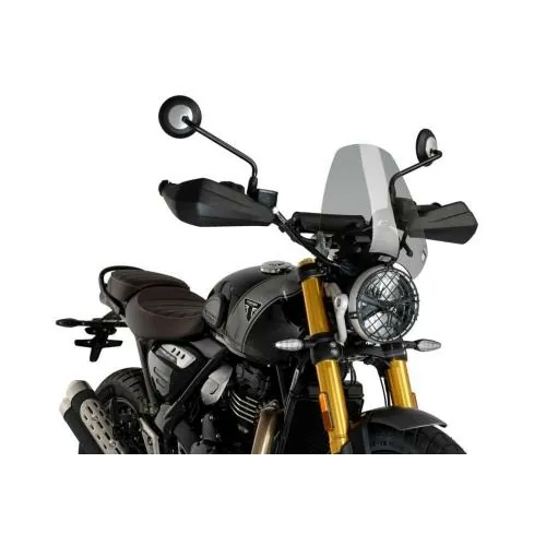 PUIG Saute-Vent NEW GENERATION sport TRIUMPH SCRAMBLER 400X / SPEED 400 / 2024 ref 21933