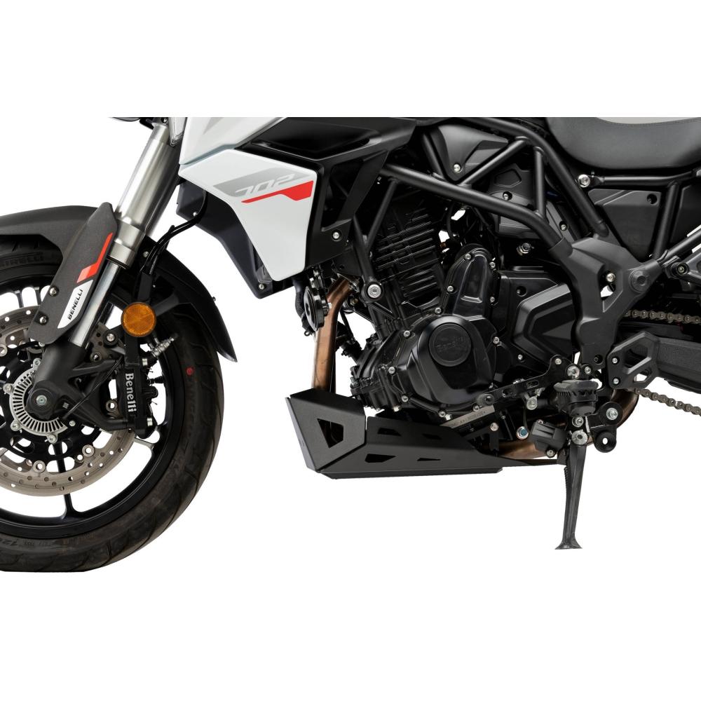 PUIG aluminum engine protective cover BENELLI TRK 702 / X / 2023 2025 ref 21830