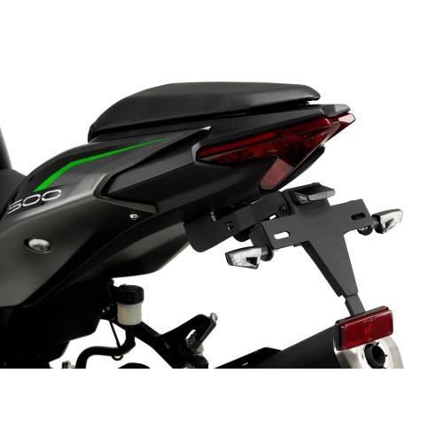 PUIG support de plaque KAWASAKI NINJA 500 / Z500 / SE / 2024 2026 - 22010