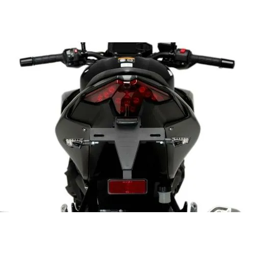 PUIG support de plaque KAWASAKI NINJA 500 / Z500 / SE / 2024 2026 - 22010