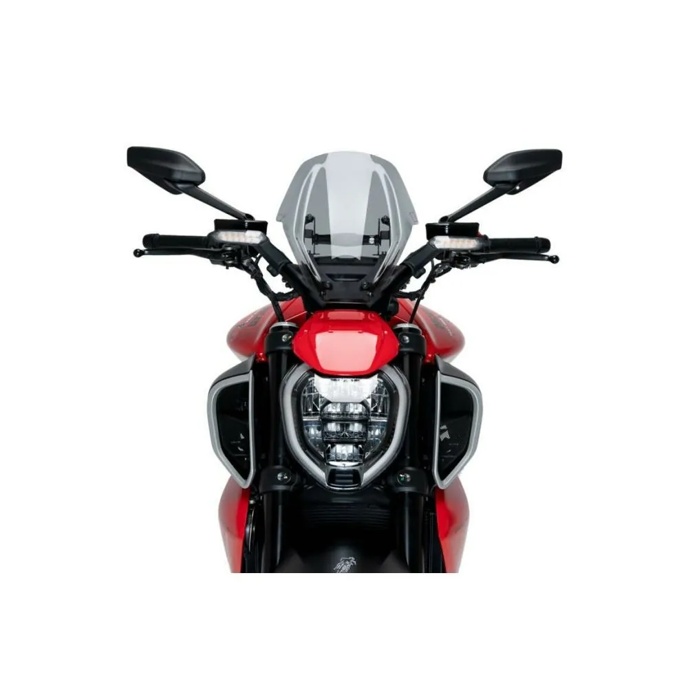 PUIG windshield NEW GENERATION resolvable Touring DUCATI DIAVEL V4 / 2024 2026 - 21713