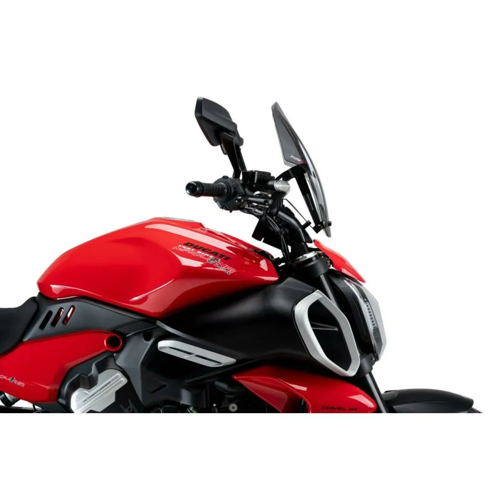 PUIG saute-vent NEW GENERATION Touring réglable DUCATI DIAVEL V4 / 2024 2026 - 21713