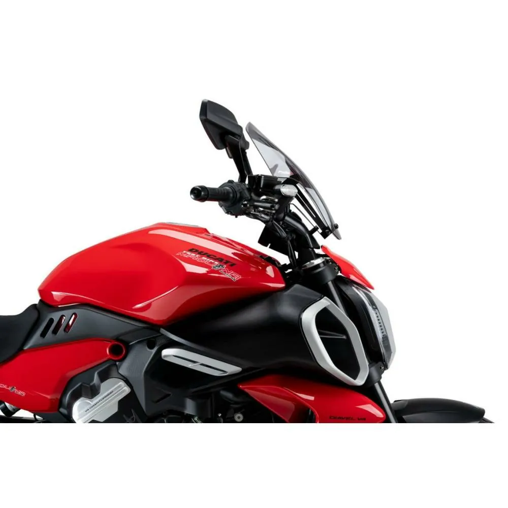 PUIG saute-vent NEW GENERATION Touring réglable DUCATI DIAVEL V4 / 2024 2026 - 21713