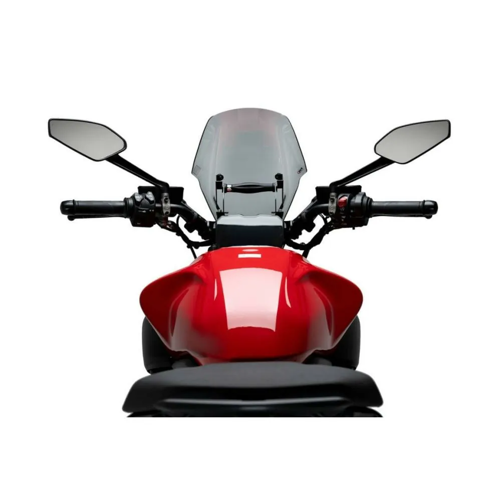 PUIG windshield NEW GENERATION resolvable Touring DUCATI DIAVEL V4 / 2024 2026 - 21713