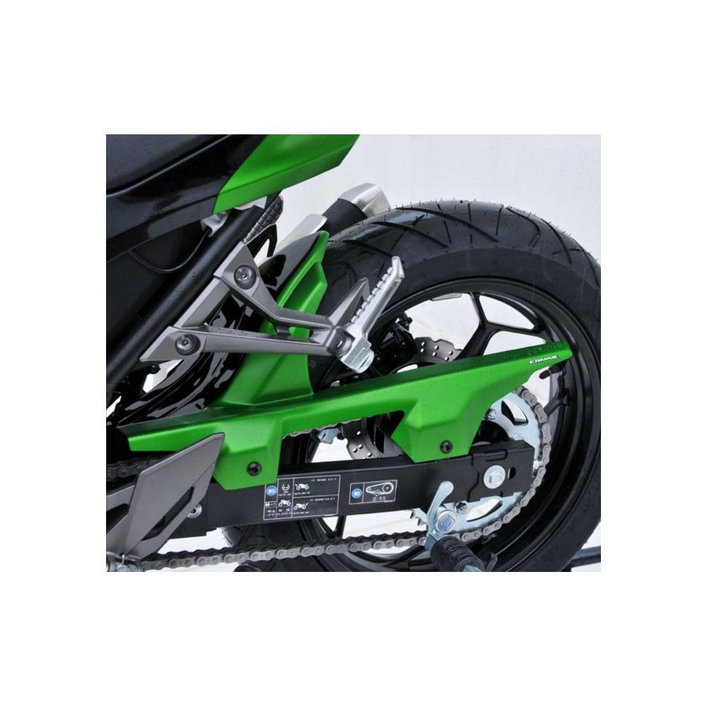 garde boue arrière ermax brut pour kawasaki z300 2015 2016 2017