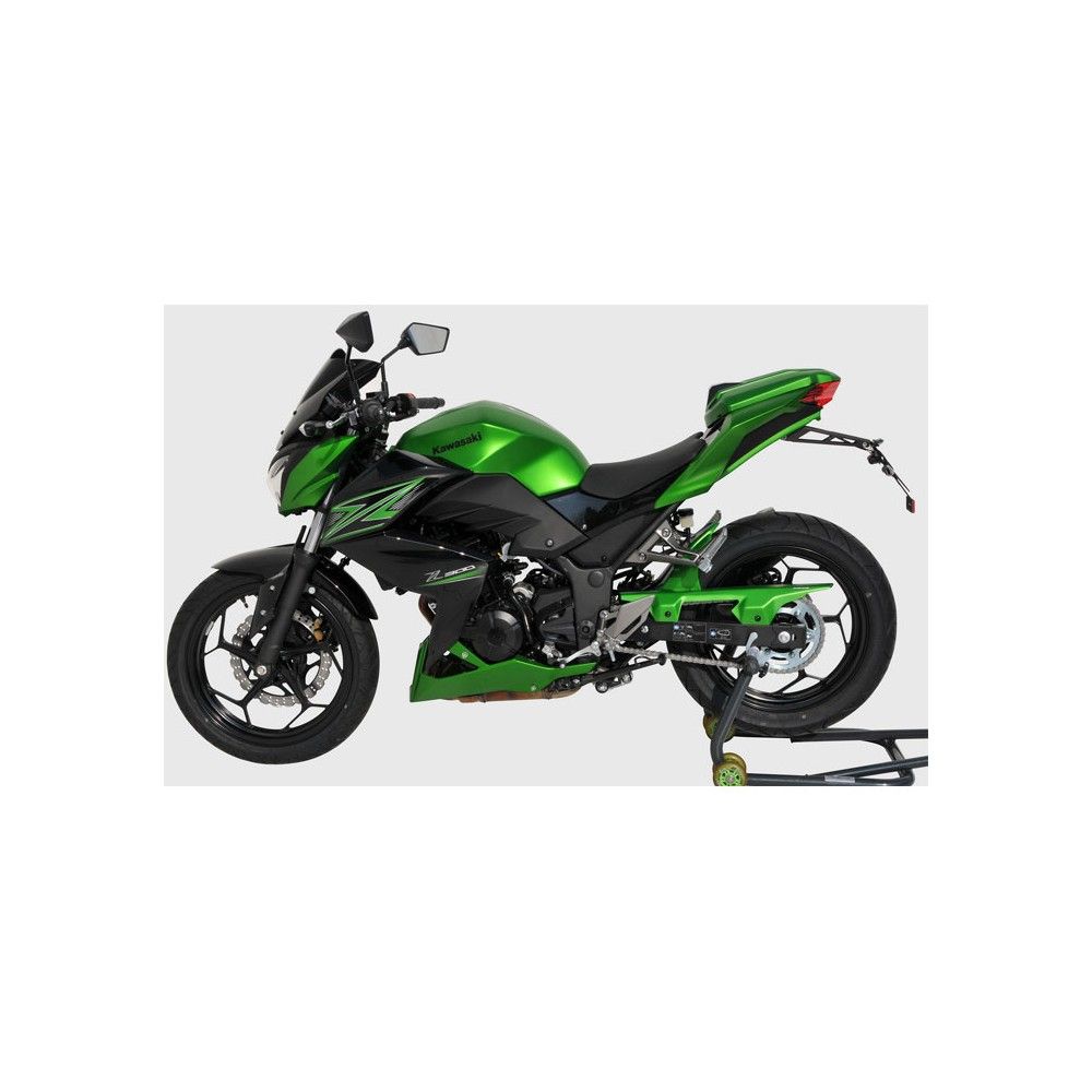 garde boue arrière ermax brut pour kawasaki z300 2015 2016 2017