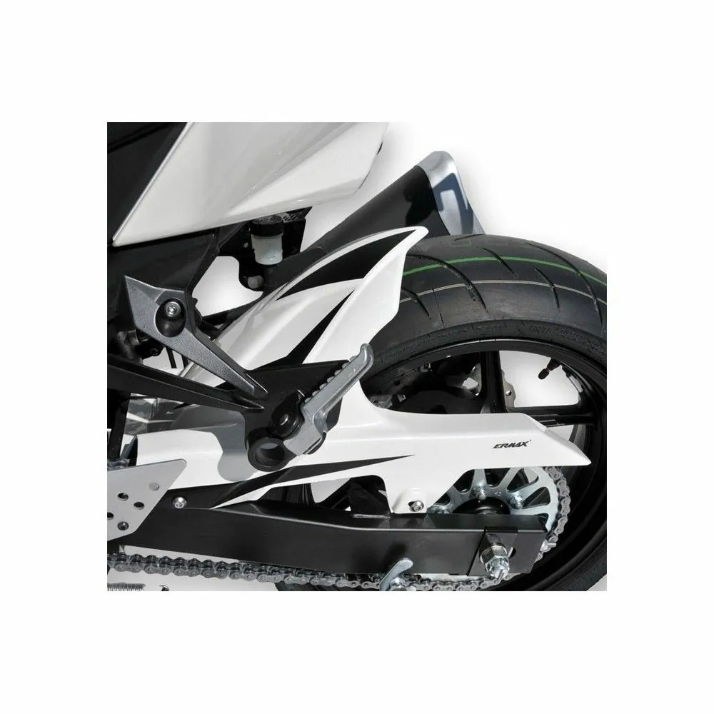 garde boue arrière ermax bicolore kawasaki Z750 2007 à 2012