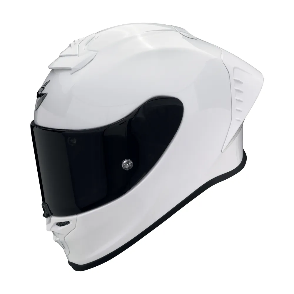 SCORPION helmet EXO-R1 EVO AIR FC BARCELONA fullface moto scooter White Pearl