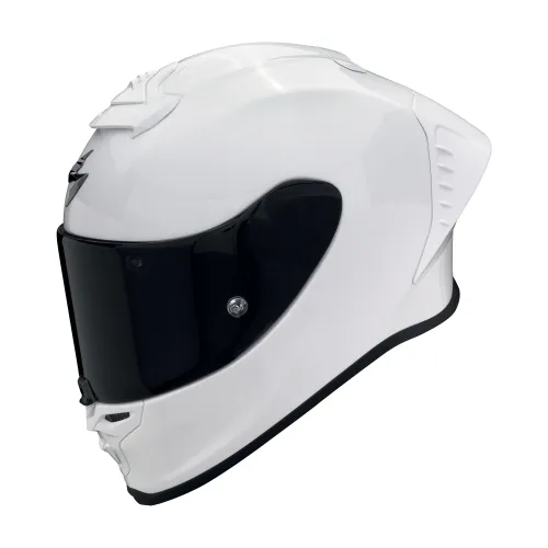 SCORPION helmet EXO-R1 EVO AIR FC BARCELONA fullface moto scooter White Pearl