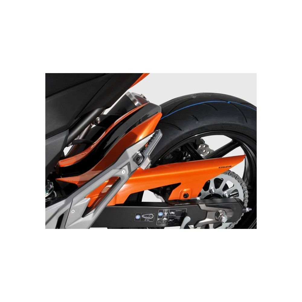 garde boue arrière ermax brut pour kawasaki z800 2013 2016