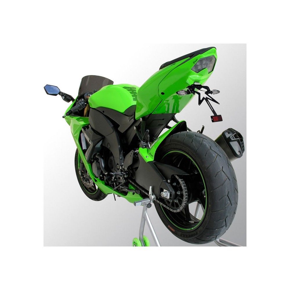 garde boue ermax arrière peint kawasaki ZX10R Ninja 2008 à 2010