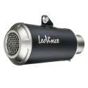 LEOVINCE KAWASAKI Z 500 / 400 / NINJA / 2018 2025  LV-10 INOX BLACK silencer exhaust NOT APP - 15218BU