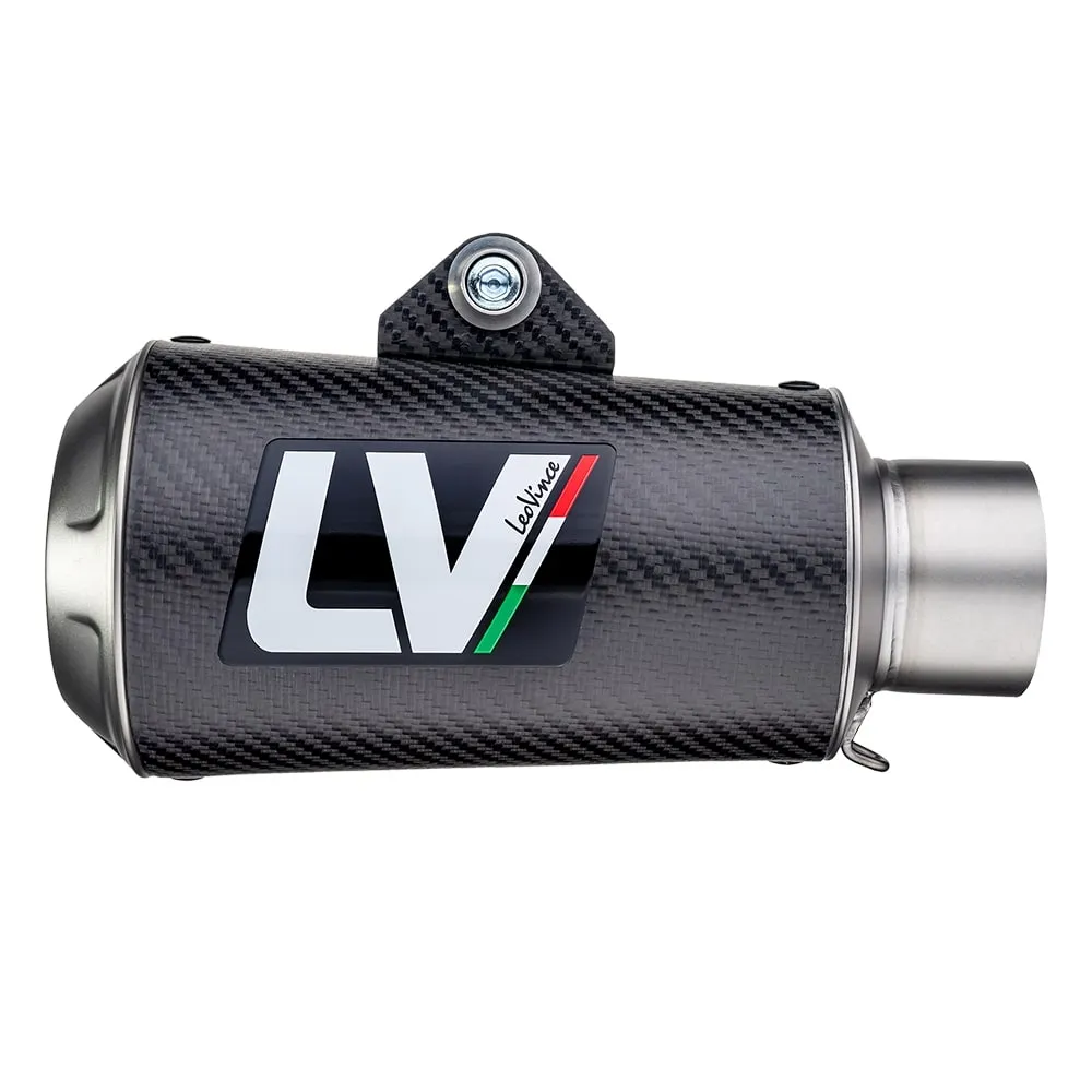 LEOVINCE KAWASAKI Z 500 / 400 / NINJA / 2018 2024 LV-10 CARBONE pot échappement NON HOM - 15218C