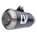 LEOVINCE KAWASAKI Z 500 / 400 / NINJA / 2018 2024 LV-10 CARBON silencer exhaust NOT APP -15218C