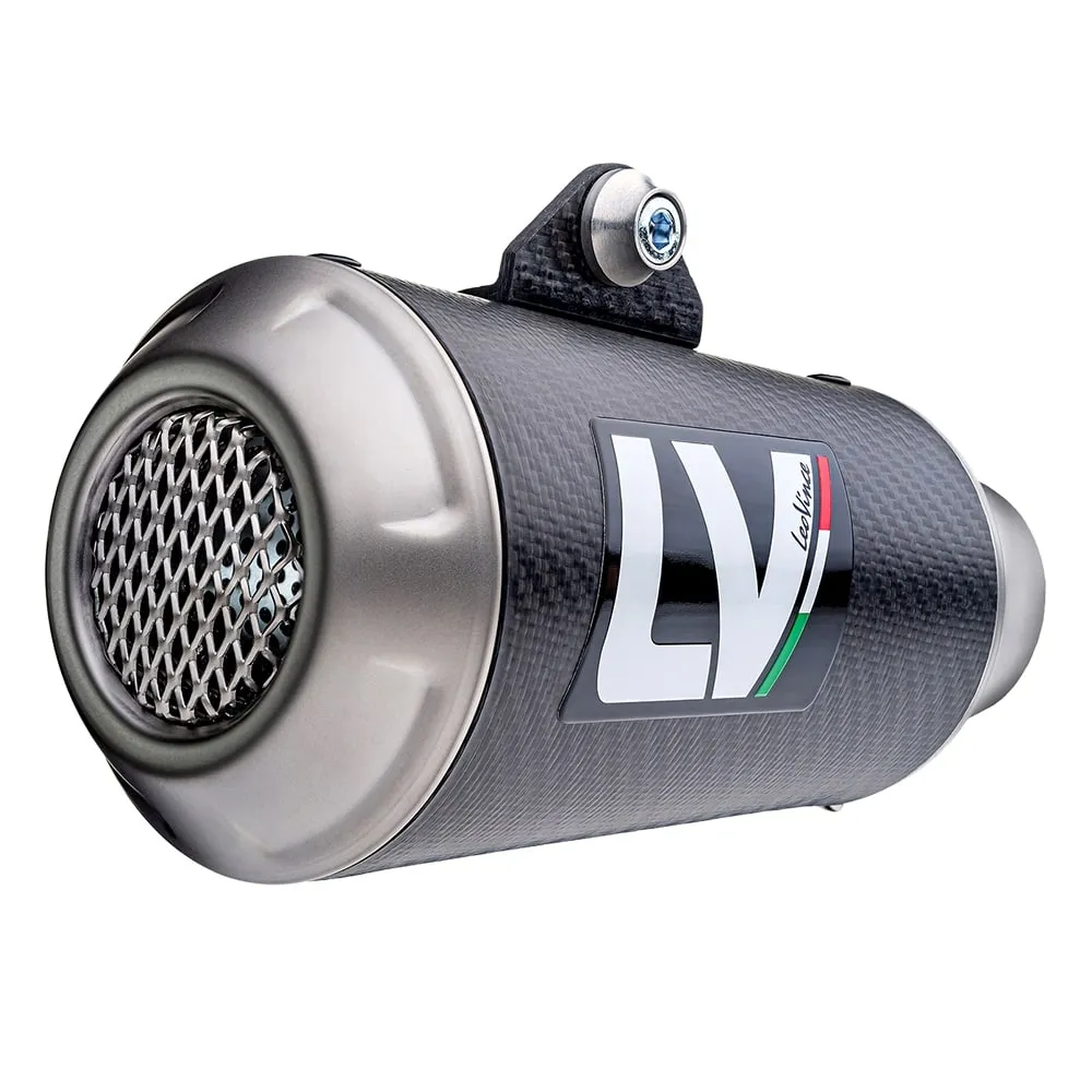 LEOVINCE KAWASAKI Z 500 / 400 / NINJA / 2018 2024 LV-10 CARBONE pot échappement NON HOM - 15218C