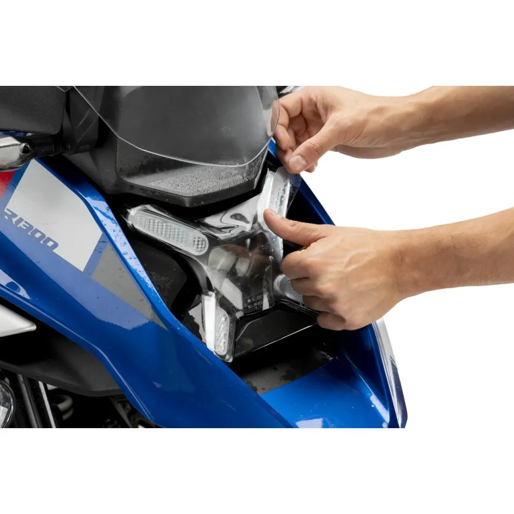PUIG film protection phare BMW R 1300 GS / ADVENTURE / TROPHY / TRIPLE BLACK / 2023 2025 ref 21854