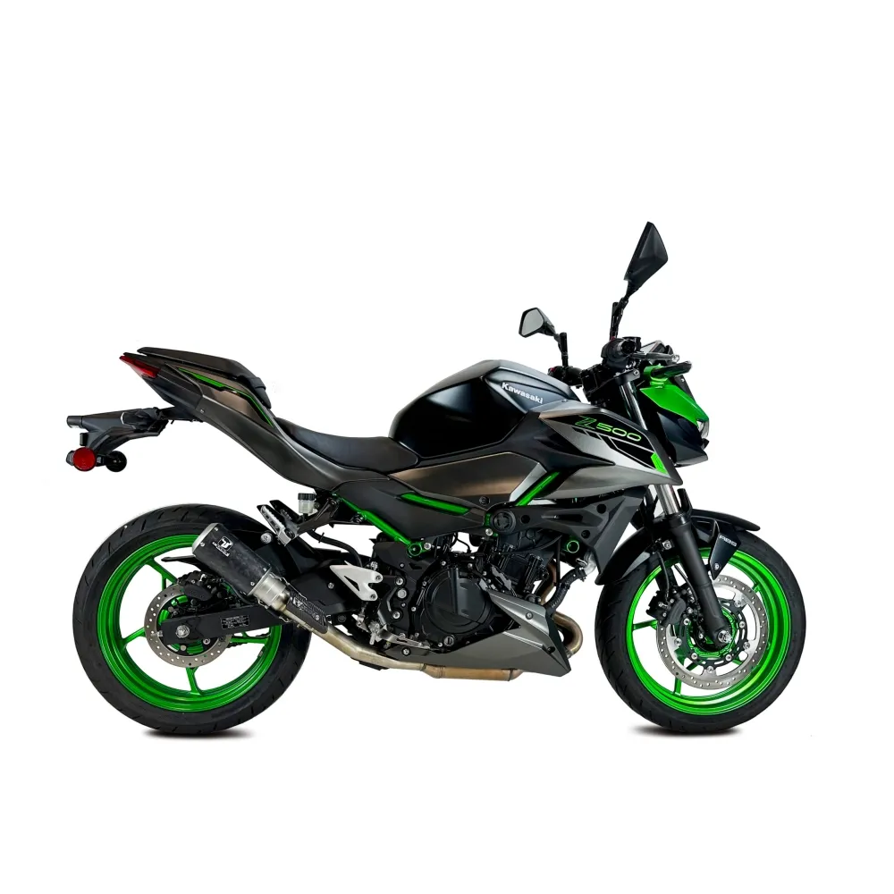 IXRACE KAWASAKI Z400 / Z500 / NINJA / 2018 2026 Pot d'échappement MK2C CARBONE AK7240CX - EURO5+