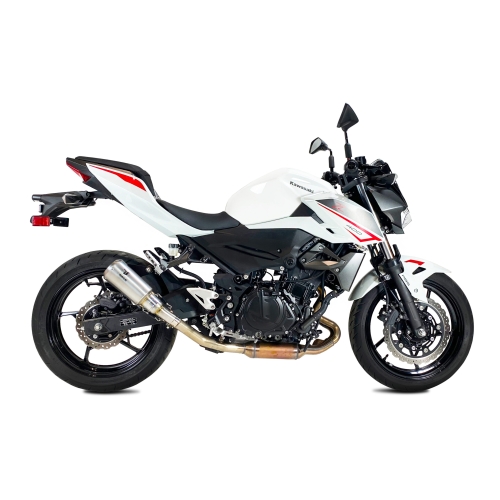 IXRACE KAWASAKI Z400 / Z500 / NINJA / 2018 2026 MK2 INOX silencer AK7240S - EURO5+