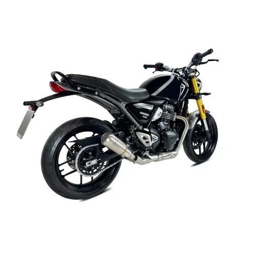 IXRACE TRIUMPH SPEED 400 / SCRAMBLER / THRUXTON / 2024 2026 pot d'échappement MK2 INOX AT4225S - EURO5+
