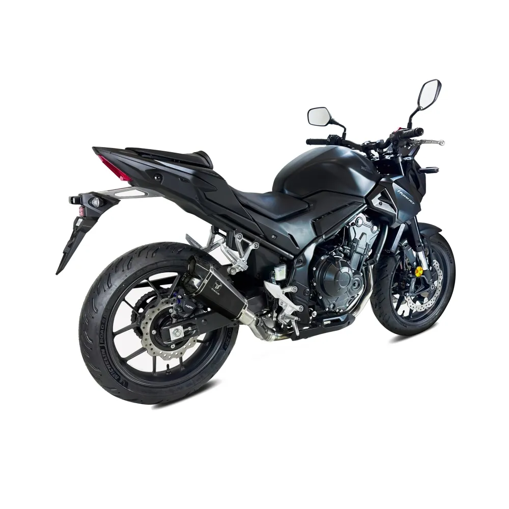 IXRACE HONDA NX 500 / HORNET CBR / 2024 2026 pot d'échappement M8 BLACK MH6037B - EURO5+